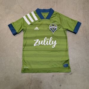 Seattle Sounders Kids S Soccer Jersey Green Flaws